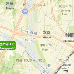 Shizuoka Street Map