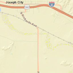 Joseph City Street Map