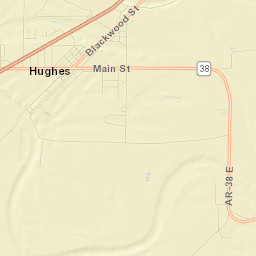 Hughes Street Map