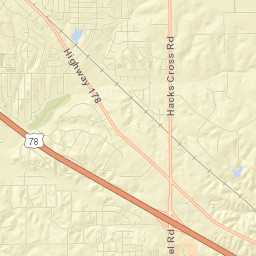 9893 Cherokee Drive, Olive Branch, MS Street Map