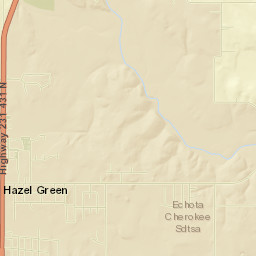 Hazel Green Street Map