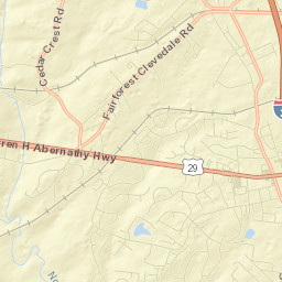 Fairforest Street Map