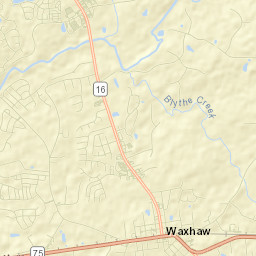 Waxhaw Street Map