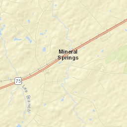 Mineral Springs Street Map