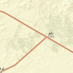 Zaïo Street Map
