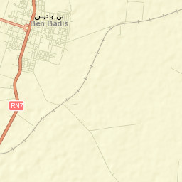 Ben Badis Sid Bel Abbés Street Map