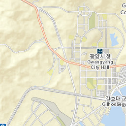 Gwangyang Street Map