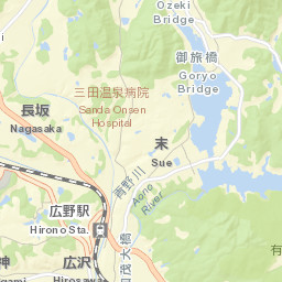 Sanda Shi Street Map