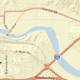 Barstow Street Map