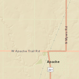 Apache Street Map