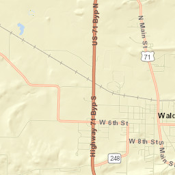 Waldron Street Map