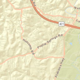 Catoosa County Street Map