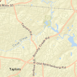 Taylors Street Map