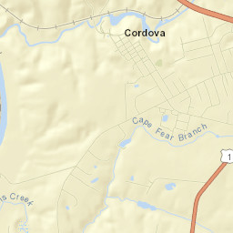 Cordova Street Map