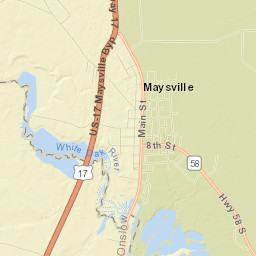 Maysville Street Map