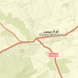 Ouled Mimoun Street Map