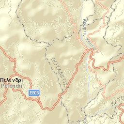 Peléndri Street Map