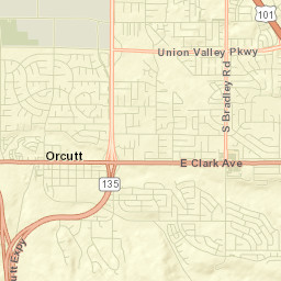 Orcutt Street Map