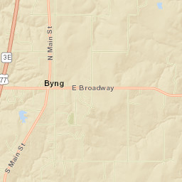 629 Sunset Rd Byng OK 74820 Street Map