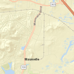 Maumelle Street Map