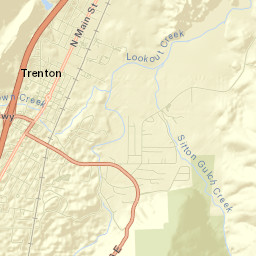 Dade County Street Map