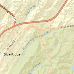 Fannin County Street Map