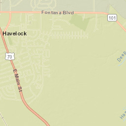 Havelock Street Map