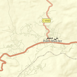 Beni Mester Street Map