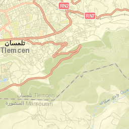 Tlemcen Street Map