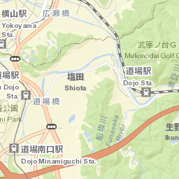 Sandachō Street Map