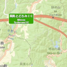 Minoo Shi Street Map