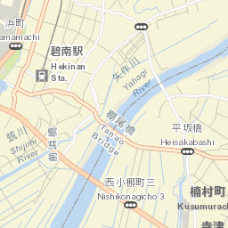 Hekinan-shi Street Map