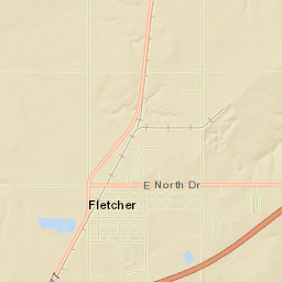 Fletcher Street Map