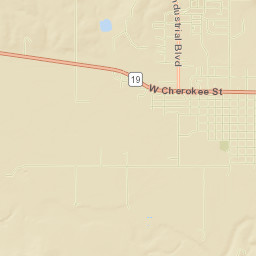 Highway 19, Lindsay, OK 73052, USA Street Map
