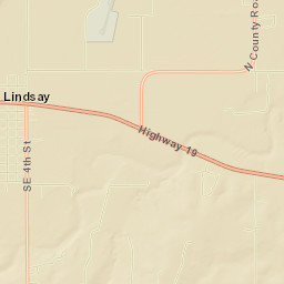 Lindsay Street Map