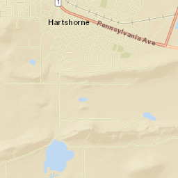 Hartshorne Street Map