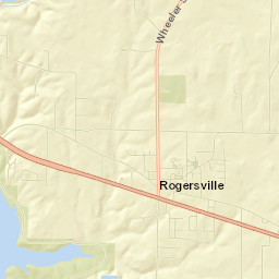 Rogersville Street Map