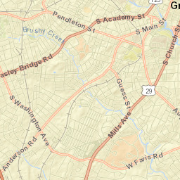 Judson Street Map