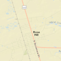 Rose Hill Street Map