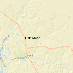Half Moon Street Map