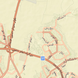 Hasanabad-e Sheverin Street Map