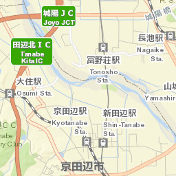 Tanabe Street Map
