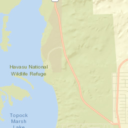 Golden Shores Street Map