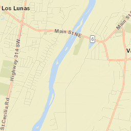 Los Lunas Street Map