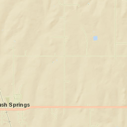 Holly A Street Rush Springs OK Street Map