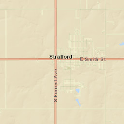 Stratford Street Map