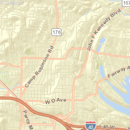 3801 Lakeshore Drive North Little Rock AR Street Map