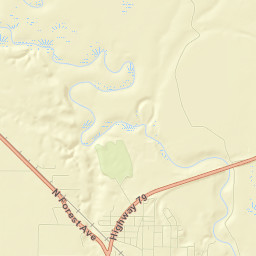 Lee County Street Map