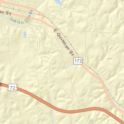 Iuka Street Map