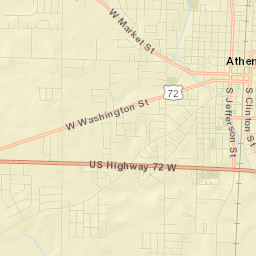 Limestone County Street Map
